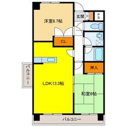 Ｓ・ＦＩＥＬＤ７５の物件間取画像